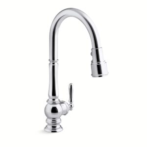 Kohler 29709-CP | Artifacts Chrome ARTIFACTS® PULL-DOWN W/RESPONSE