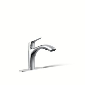 Kohler 30468-CP | Rival Chrome RIVAL™ PULL OUT KITCHEN FAUCET