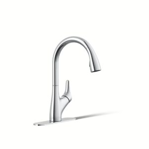 Kohler 30469-CP | Rival Chrome RIVAL™ PULL DOWN KITCHEN FAUCET