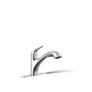 Kohler 30612-CP | Jolt Chrome JOLT™ PULL OUT KITCHEN FAUCET