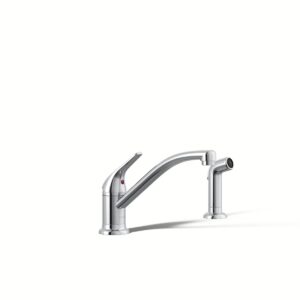 Kohler 30614-CP | Jolt Chrome JOLT™ SWING SPOUT W/ SIDE SPRAY