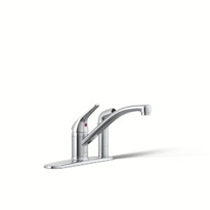 Kohler 30615-CP | Jolt Chrome JOLT™SWING SPOUT W/INTEGRATED SIDE SPRAY