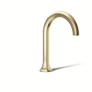 Kohler 27016-AF | Occasion Gold OCCASION™ DECK MOUNT BATH CANE SPOUT