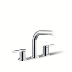 Kohler 33592-4N-CP | Elate Chrome ELATE™ WIDESPREAD LAV FAUCET, 0.5 GPM