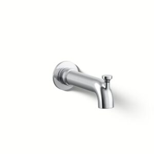 Kohler 35923-CP | Studio Mcgee - Castia Chrome CASTIA™TUB SPOUT W/DIVERTER