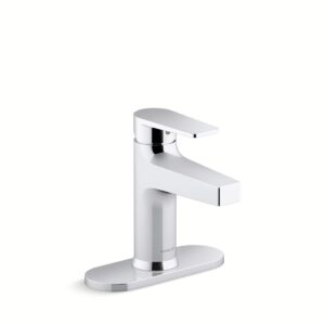 Kohler 37886-4-CP | Taut Chrome TAUT® SC LAV FAUCET W/ESCUTCHEON