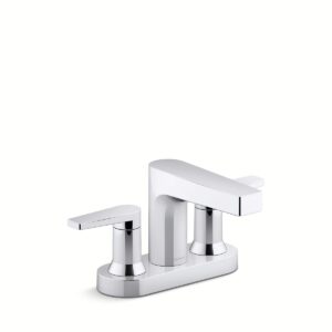 Kohler 37888-4-CP | Taut Chrome TAUT® CENTERSET FAUCET