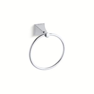 Kohler 487-CP | Memoirs Chrome MEMOIRS® STATELY TOWEL RING