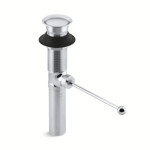Kohler 7114-CP | Chrome POP-UP LAV DRAIN W/O OVERFLOW, EXPOSED