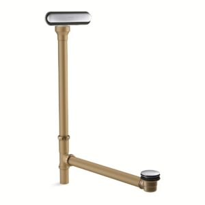 Kohler 7271-CP | Clearflo Chrome CLEARFLO™ BRASS SLOTTED OVERFLOW BTH DRN