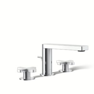 Kohler 73060-3-CP | Composed Chrome COMPOSED™ WIDESPREAD FAUCET, CROSS