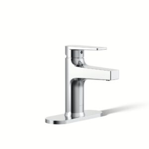 Kohler 74021-4-CP | Taut Chrome TAUT® SC LAV FAUCET, W/ESCUTCHEON