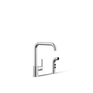 Kohler 7508-CP | Purist Chrome PURIST® PRIMARY SWING SPOUT, W/SPRAY
