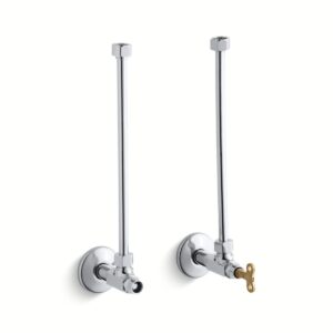 Kohler 7608-CP | Chrome LAVATORY SUPPLY 1/2 PAIR