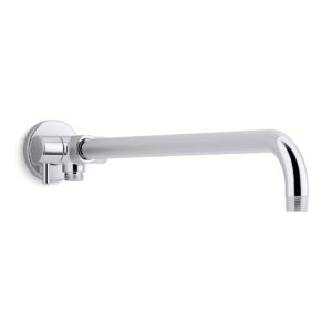Kohler 76333-CP | Chrome WALL MOUNT RAINHEAD ARM W/ 2WAY DIVERTER