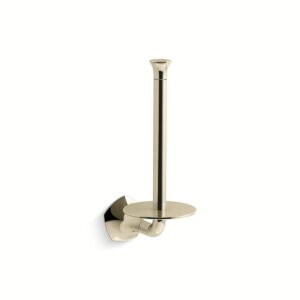 Kohler 27064-AF | Occasion Gold OCCASION™ VERTICAL TOILET TISSUE HOLDER