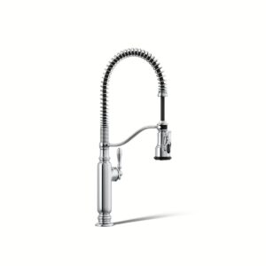 Kohler 77515-CP | Tournant Chrome TOURNANT® PRO 1H KITCHEN W/ PO SPRAY