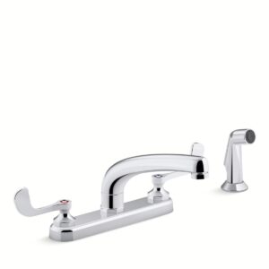 Kohler 810T21-5AHA-CP | Triton Chrome TRITON BOWE® 8 KITC FCT W/SPRAY-WBLADE