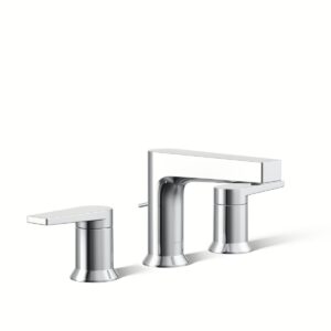 Kohler 97100-4-CP | Taut Chrome TAUT® WIDESPREAD FAUCET