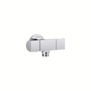 Kohler 98355-CP | Exhale Chrome EXHALE™ SUPPLY ELBOW+BRACKET+VOL CTRL