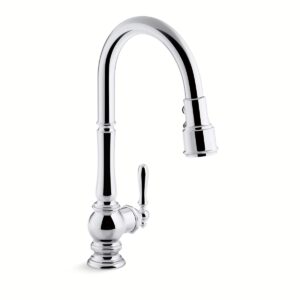 Kohler 99259-CP | Artifacts Chrome ARTIFACTS® 1H KITCHEN W/PD SPRY