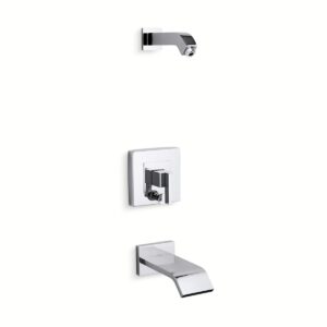Kohler T14664-4L-CP | Loure Chrome LOURE® B/S TRIM W/DIVERTER, LESS HEAD