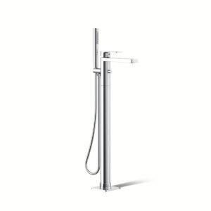 Kohler T23492-4-CP | Parallel Chrome PARALLEL® FREESTANDING BATH FAUCET TRIM
