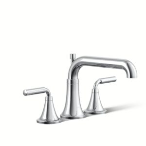 Kohler T26440-4-CP | Tone Chrome TONE® DECK MOUNT BATH FAUCET W. DIVERTER