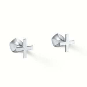 Kohler T27013-3-CP | Occasion Chrome OCCASION™ WALL MOUNT CROSS HANDLES