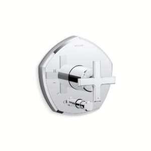 Kohler T27044-3-CP | Occasion Chrome OCCASION™ RITE-TEMP® VLV TRM W/DIV