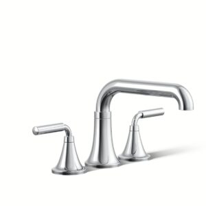 Kohler T27417-4-CP | Tone Chrome TONE® DECK MOUNT BATH FAUCET