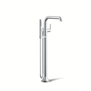 Kohler T27424-4-CP | Tone Chrome TONE® FREESTANDING BATH FAUCET TRIM