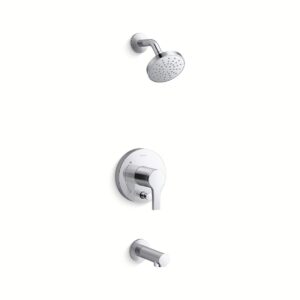 Kohler T35327-4Y-CP | Elate Chrome ELATE™ RITE-TEMP® B/S TRIM KIT, 2.5 GPM