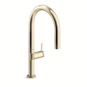Kohler 28270-RT2-AF | Components Gold COMPONENTS® ARC SPOUT PD W/ RESPONSE