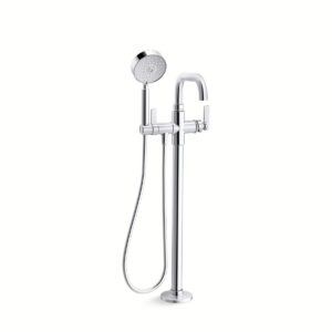 Kohler T35924-4-CP | Studio Mcgee - Castia Chrome CASTIA™ FREESTANDING BATH FILLER