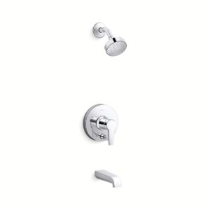 Kohler T49980-4Y-CP | Pitch Chrome PITCH® B&S TRIM W/DIVERTER, 2.5GPM