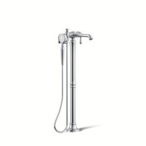 Kohler T72790-9M-CP | Artifacts Chrome ARTIFACTS® FREESTANDING BATH FAUCET TRIM