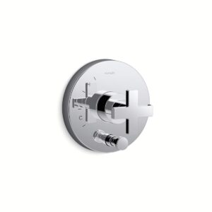 Kohler T73117-3-CP | Composed Chrome COMPOSED™ R/T VALVE TRIM W/DIV
