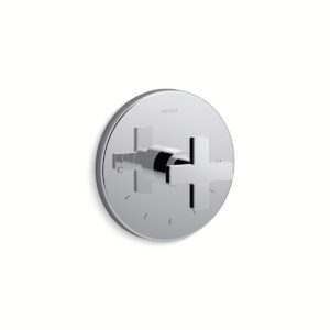 Kohler T73133-3-CP | Composed Chrome COMPOSED™ THERMOSTATIC VALVE TRIM
