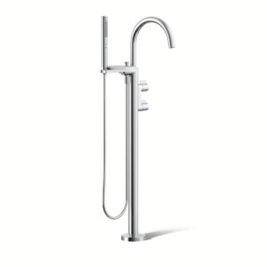 Kohler T77984-4-CP | Components Chrome COMPONENTS® FREESTANDING BTH FCT - LEVER
