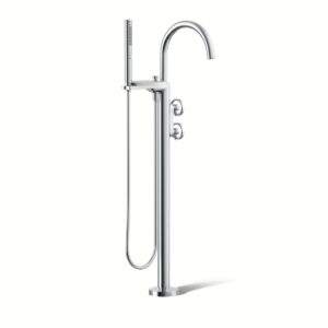 Kohler T77984-9-CP | Components Chrome COMPONENTS® FREESTANDING BTH FCT INDSTRL