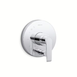 Kohler T97019-4-CP | Avid Chrome AVID® R/T VALVE TRIM W/DIV, LVR