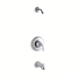 Kohler TLS10275-4-CP | Forte Chrome FORTÉ® B/S LESS HEAD-SCULPTED