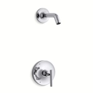 Kohler TLS14422-4-CP | Purist Chrome PURIST® SHOWER TRIM, LESS HEAD-LEVER