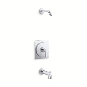 Kohler TLS35915-4-CP | Studio Mcgee - Castia Chrome CASTIA™ NGRT B/S TRIM KIT HEADLESS
