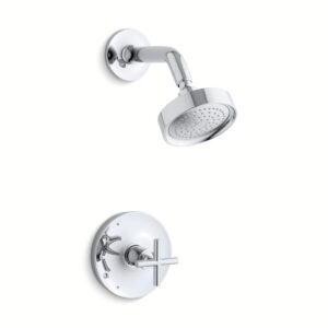Kohler TS14422-3-CP | Purist Chrome PURIST® SHOWER TRIM-CROSS