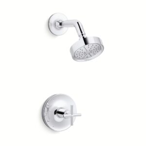 Kohler TS14422-3G-CP | Purist Chrome PURIST® SHOWER TRIM-CROSS