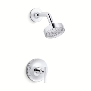 Kohler TS14422-4G-CP | Purist Chrome PURIST® SHOWER TRIM-LEVER