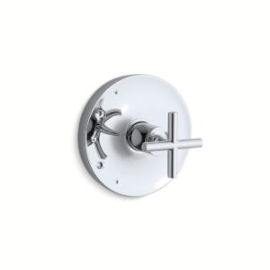 Kohler TS14423-3-CP | Purist Chrome PURIST® VALVE TRIM-CROSS
