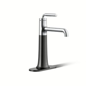 Kohler 26437-4N-CBL | Tone Chrome, Black TONE® TALL SINGLE CONTROL BATHROOM FCT